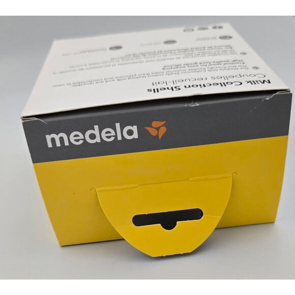 Medela Milk Collection Shells Two Pack Silicone Leak-Proff Discreet NEW IN BOX - Picture 6 of 6